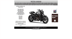 Desktop Screenshot of motos-usadas.com
